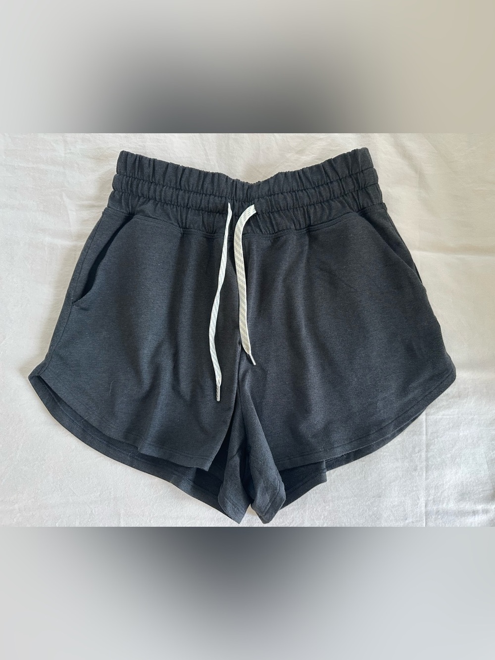 Vuori Black Heather Halo Shorts
